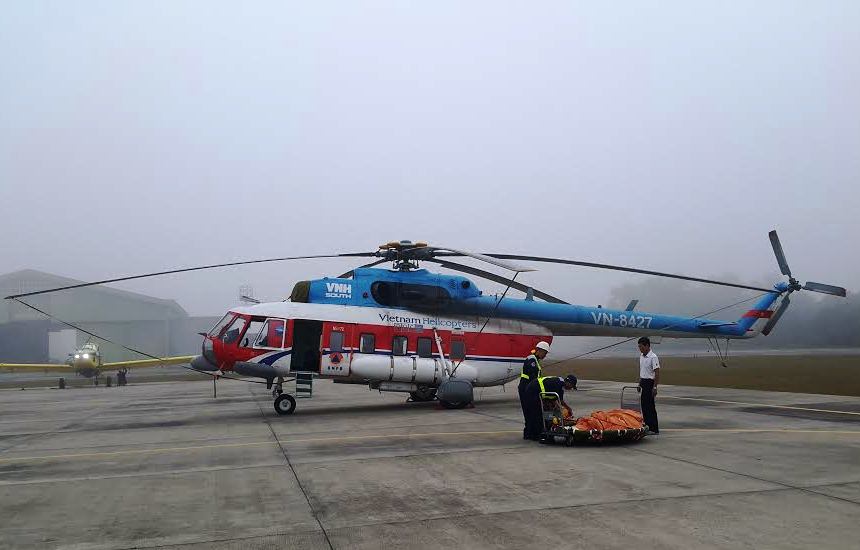 Công ty Trực thăng miền Nam đưa 2 máy bay tham gia chữa cháy rừng ở Indonesia